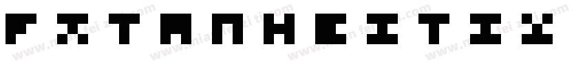 FZTanHeiTiS ExtraBold字体转换